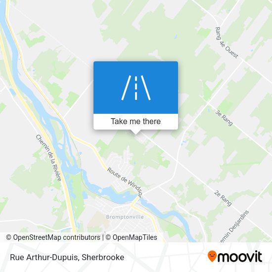 Rue Arthur-Dupuis map