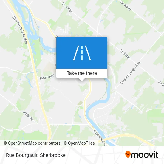 Rue Bourgault map