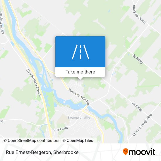 Rue Ernest-Bergeron map