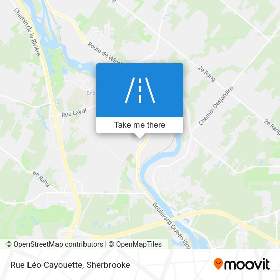 Rue Léo-Cayouette map