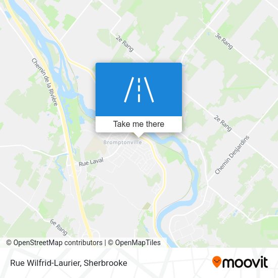 Rue Wilfrid-Laurier map