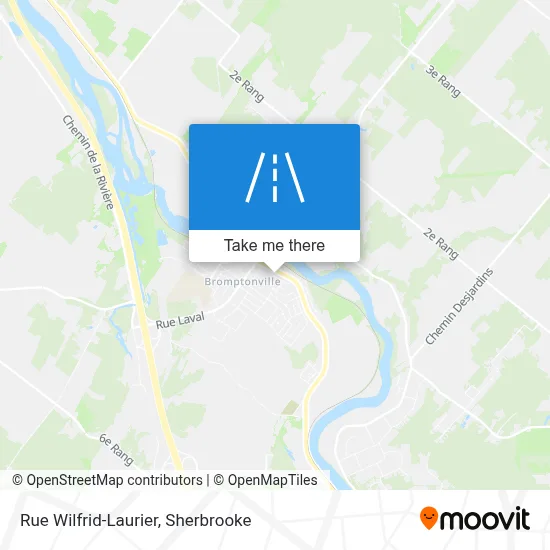 Rue Wilfrid-Laurier map