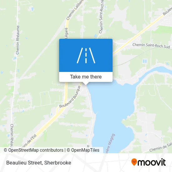 Rue Beaulieu map