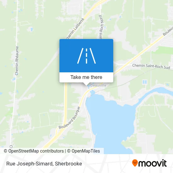 Rue Joseph-Simard map