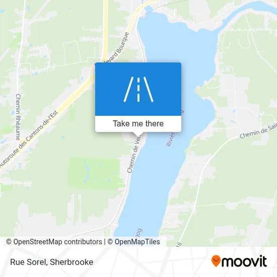 Rue Sorel map