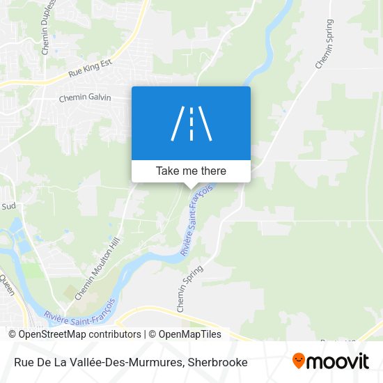 Rue De La Vallée-Des-Murmures map