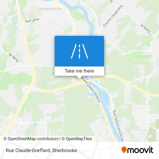 Rue Claude-Greffard map