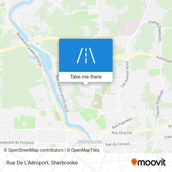 Rue De L'Aéroport map