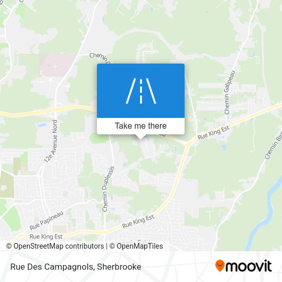 Rue Des Campagnols map