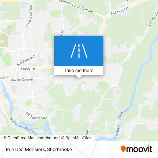 Rue Des Merisiers map