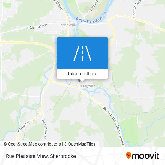 Rue Pleasant View map