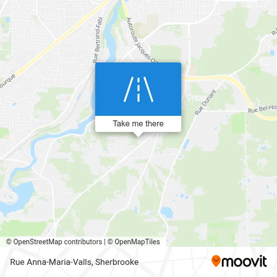 Rue Anna-Maria-Valls map