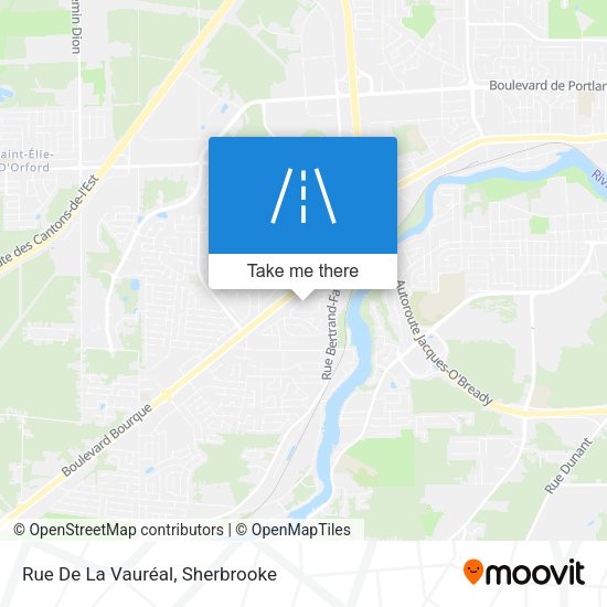 Rue De La Vauréal map