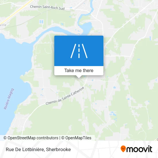 Rue De Lotbinière map