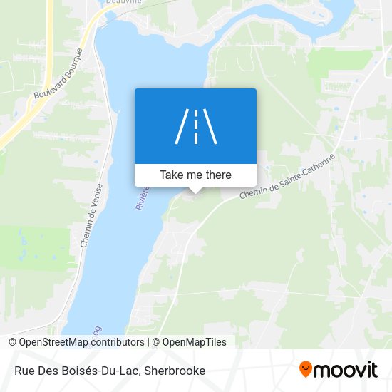 Rue Des Boisés-Du-Lac map