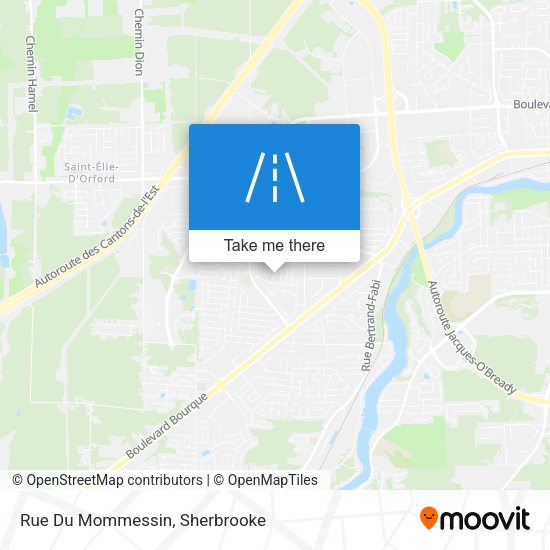 Rue Du Mommessin map