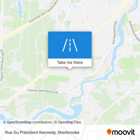 Rue Du Président-Kennedy map
