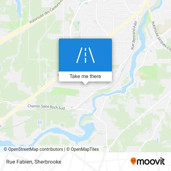 Rue Fabien map