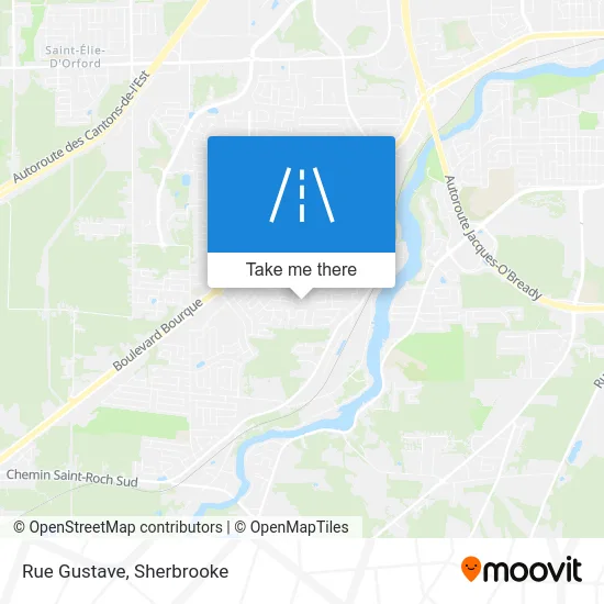 Rue Gustave map