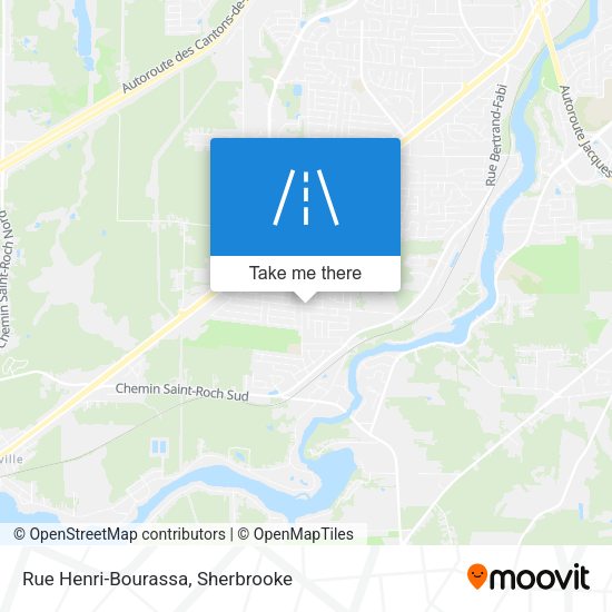 Rue Henri-Bourassa map