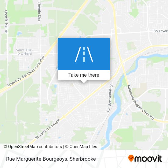 Rue Marguerite-Bourgeoys map