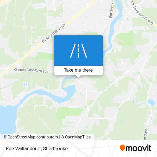 Rue Vaillancourt map