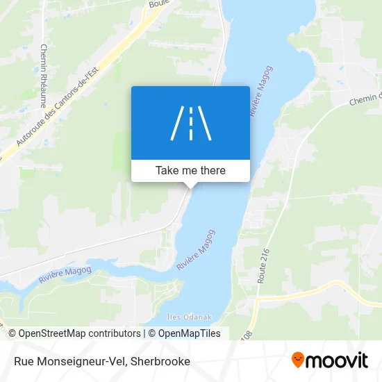 Rue Monseigneur-Vel map