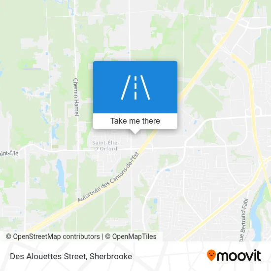 Rue Des Alouettes map