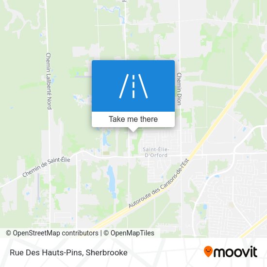 Rue Des Hauts-Pins map