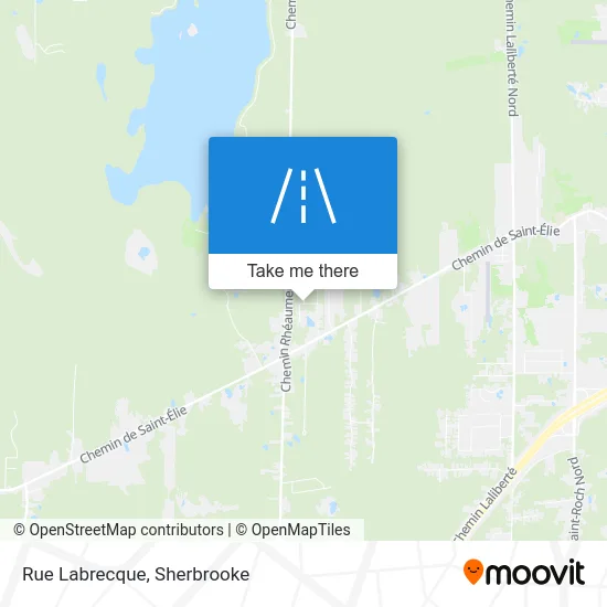 Rue Labrecque map