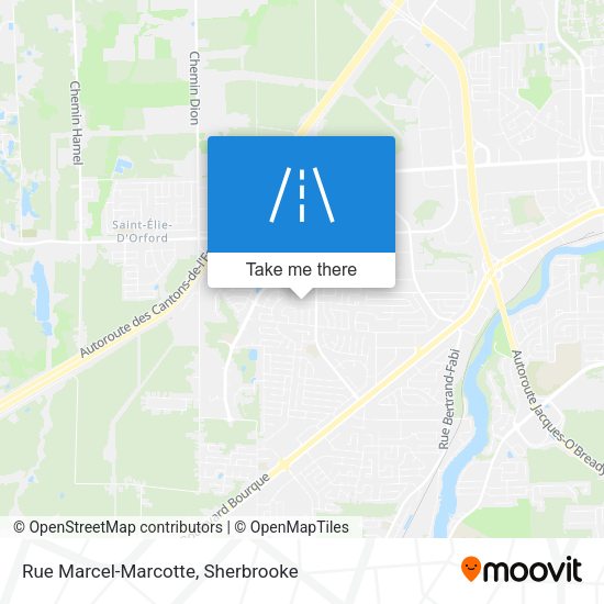 Rue Marcel-Marcotte map