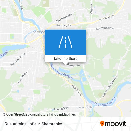 Rue Antoine-Lafleur map