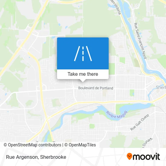 Rue Argenson map