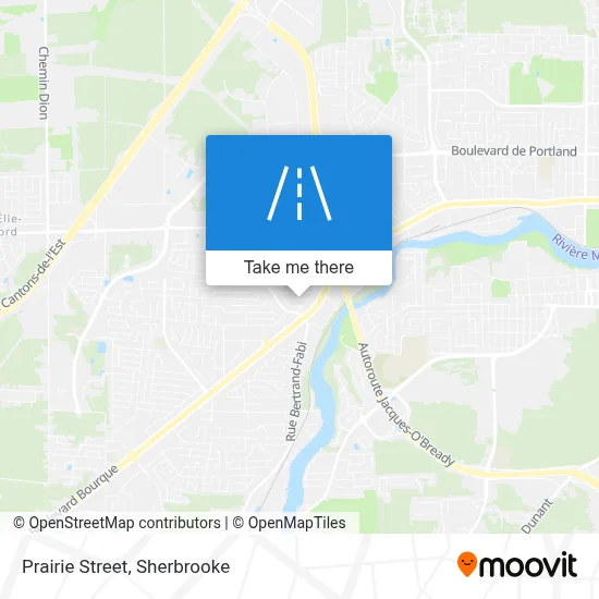 Rue De La Prairie map