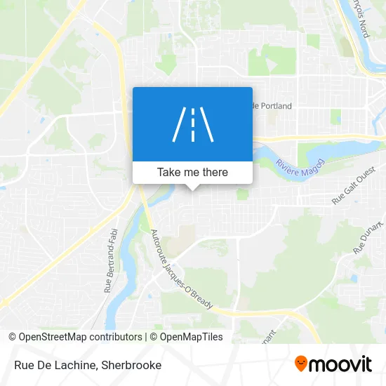 Rue De Lachine map