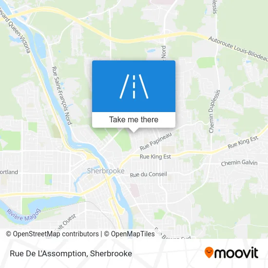 Rue De L'Assomption map
