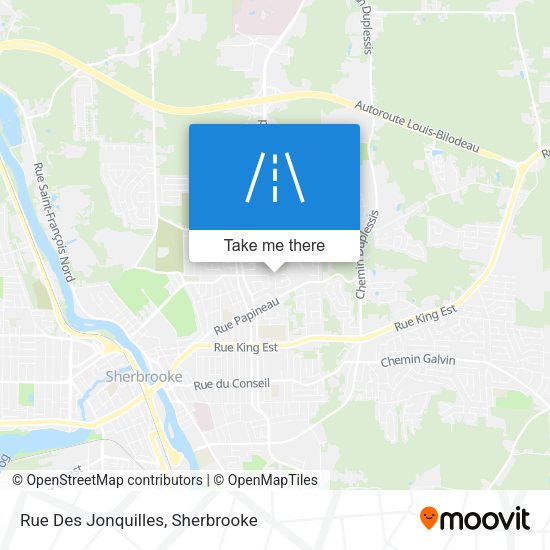 Rue Des Jonquilles map