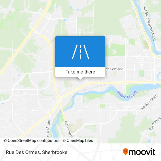 Rue Des Ormes map