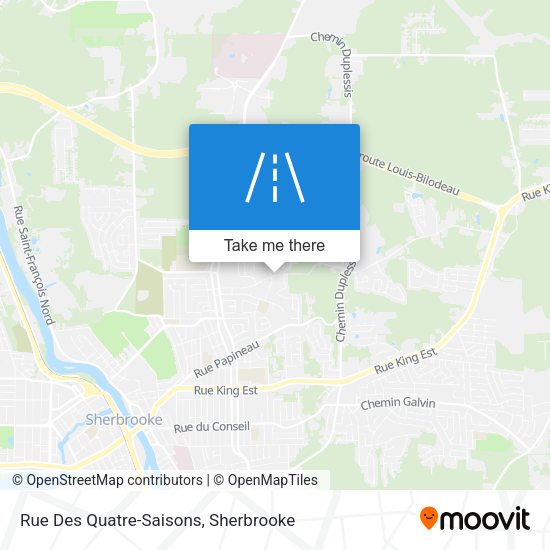 Rue Des Quatre-Saisons map