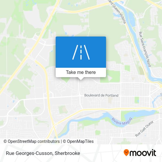 Rue Georges-Cusson map