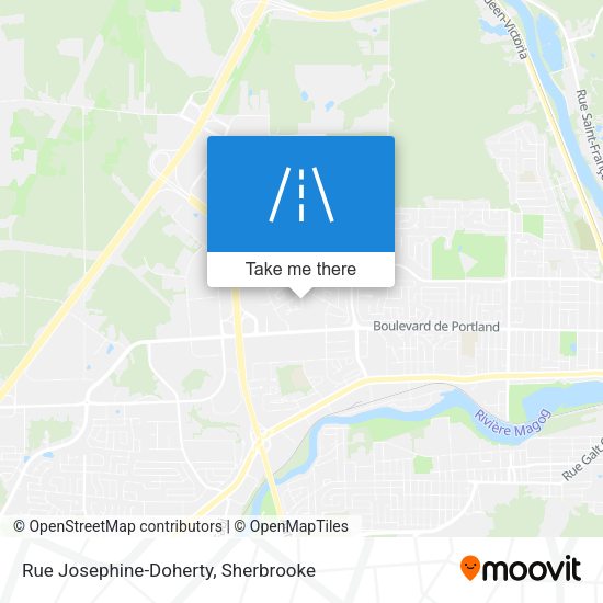 Rue Josephine-Doherty map