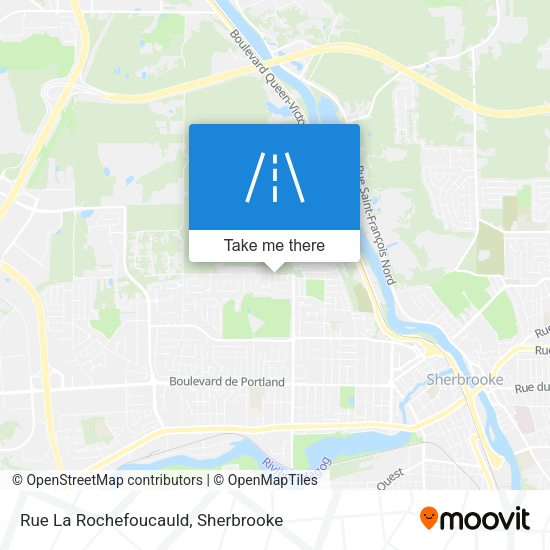 Rue La Rochefoucauld map