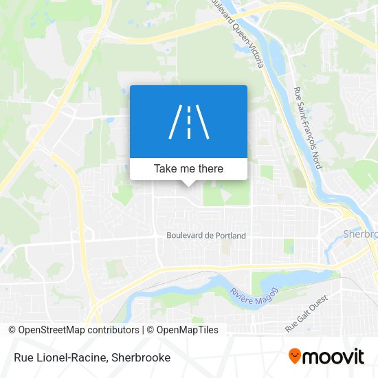 Rue Lionel-Racine map