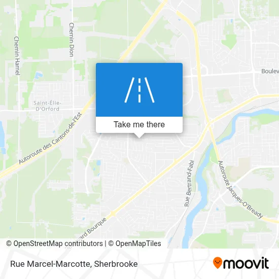 Rue Marcel-Marcotte map