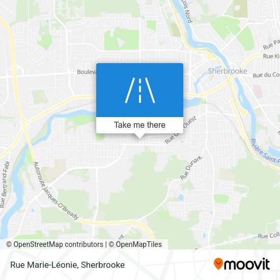 Rue Marie-Léonie map