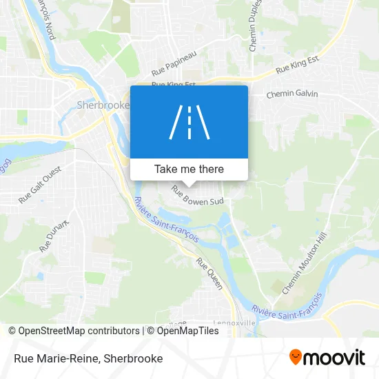 Rue Marie-Reine map