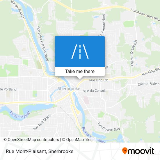 Rue Mont-Plaisant map