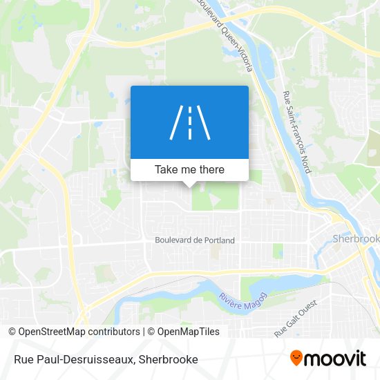 Rue Paul-Desruisseaux map