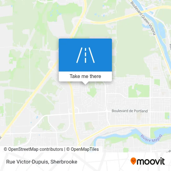 Rue Victor-Dupuis map