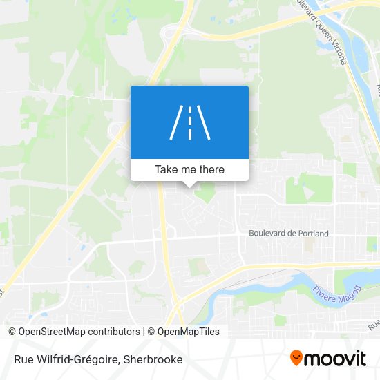 Rue Wilfrid-Grégoire map